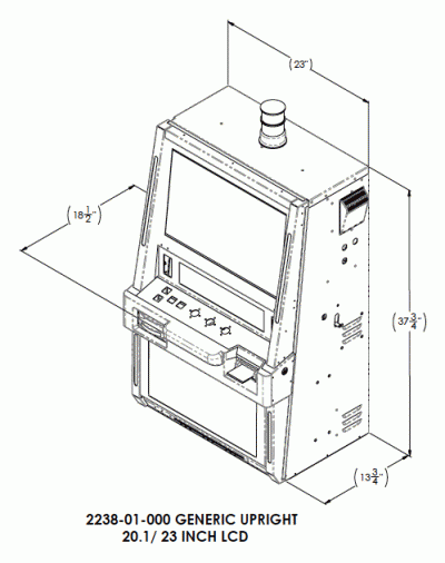 Cole Kepro - 2238 Evolver Single Screen Cabinet PDF